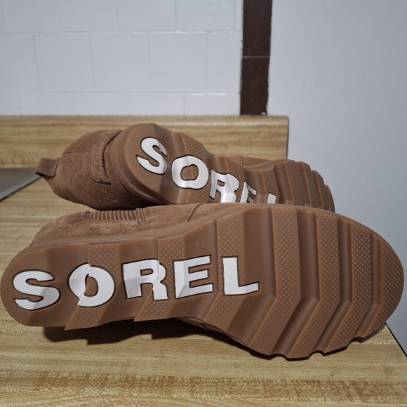 Sorel Joan of Arctic III Chelsea Wedge Suede Bootie Size 10 - Picture 10 of 10